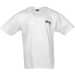 Stussy - Fuzzy Dice White T-Shirt